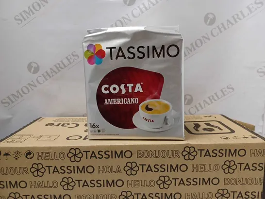 LOT OF APPROX 5 X 16 TASSIMO COSTA AMERICANO COFFEE PODS