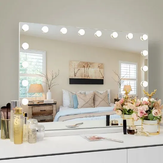 BOXED FLAT LED WALL MIRROR 