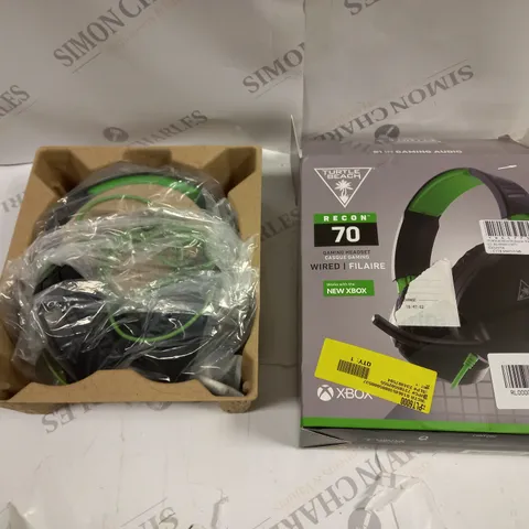 TURTLE BEACH RECON 70 WIRED GAMING HEADSET DESIGNED FOR XBOX 