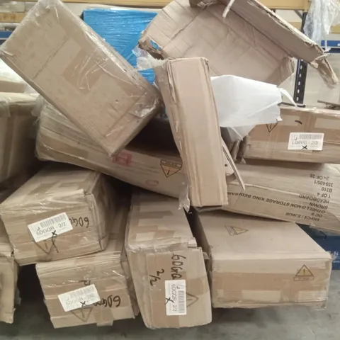 PALLET OF ASSORTED FLAT PACK FURNITURE PARTS