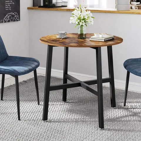 BOXED BRILLION 80CM DINING TABLE