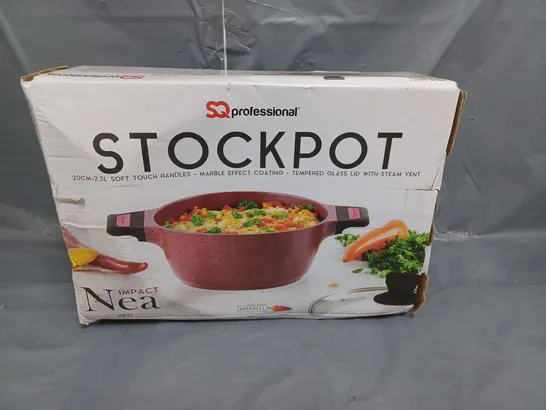 PROFESSIONAL STOCKPOT 20CM 2.3L IMPACT NEA RED