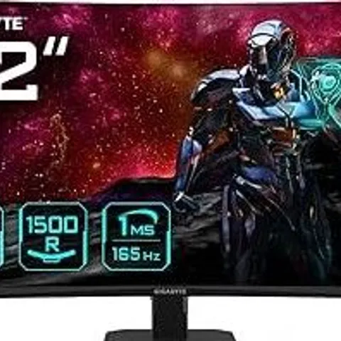 BRAND NEW BOXED GIGABYTE GS32QC GAMING MONITOR QHD CURVE 