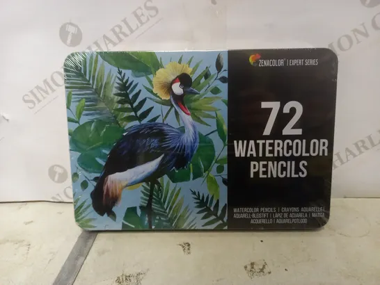 SEALED ZENACOLOR 72 WATER COLOR PENCILS