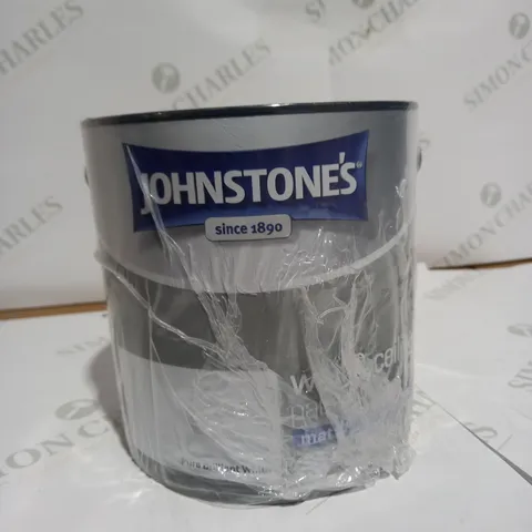 JOHNSTONE'S WALL & CEILING PURE BRILLIANT WHITE MATT 2.5L PAINT