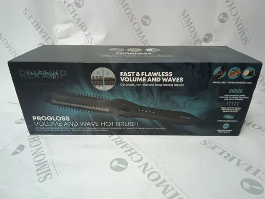 BOXED REVAMP PROGLOSS VOLUME AND WAVE BRUSH