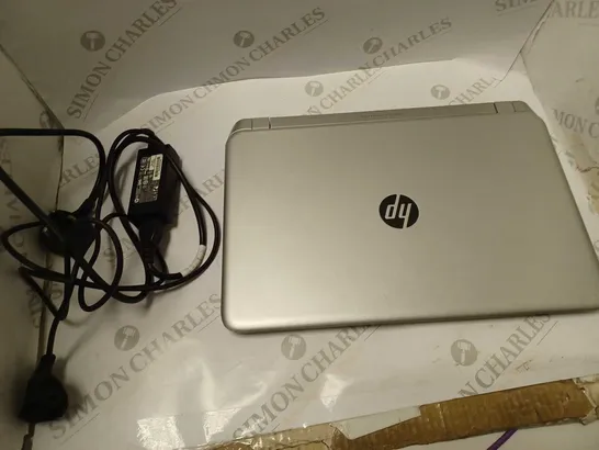 HP PAVILION 15 NOTEBOOK PC AND CHARGER