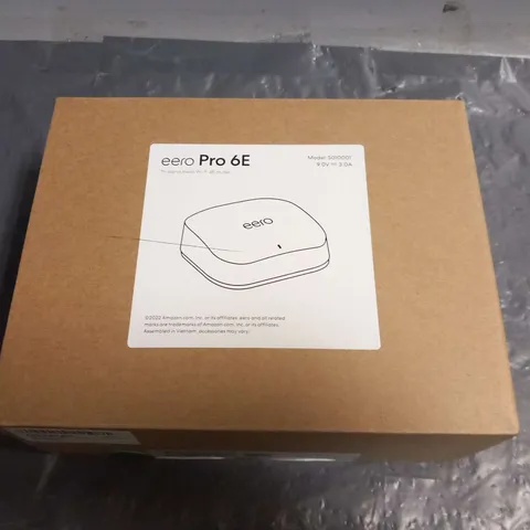 BOXED EERO PRO 6E TRI-BAND MESH WI-FI 6E ROUTER