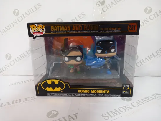 FUNKO POP! BATMAN & ROBIN COMIC MOMENTS - 281