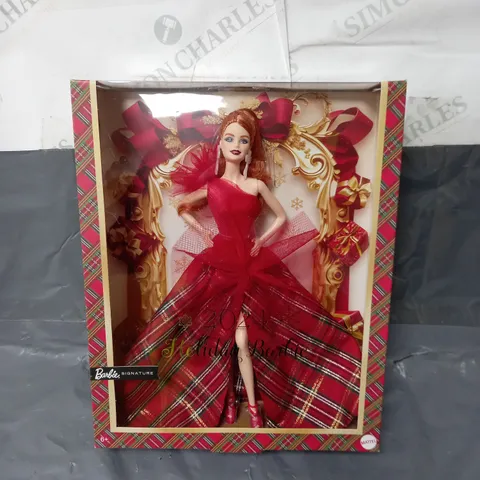 BOXED MATTEL 2024 HOLIDAY BARBIE DOLL