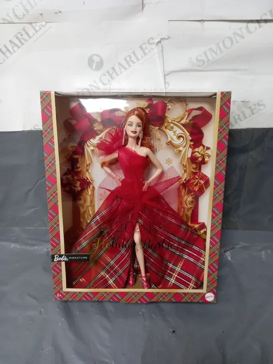 BOXED MATTEL 2024 HOLIDAY BARBIE DOLL