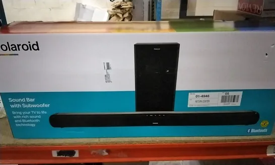 POLAROID SOUND BAR WITH SUBWOOFER