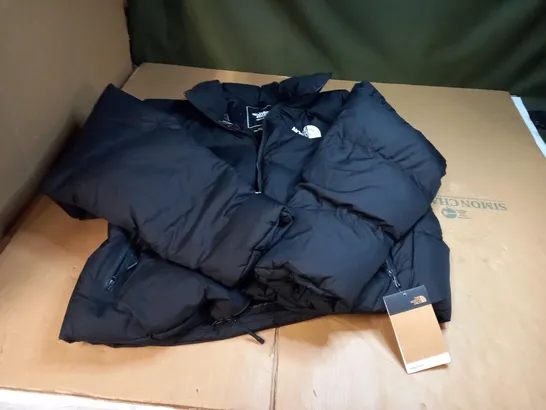 NORTH FACE BLACK PUFFER CHILDRENS JACKET - L 