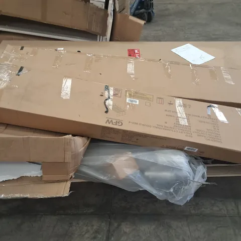 PALLET OF ASSORTED FLAT PACK FURNITURE PARTS