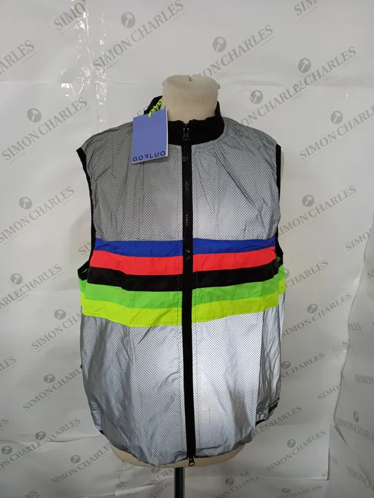 GOFLUO REFLECTIVE GILET SIZE S