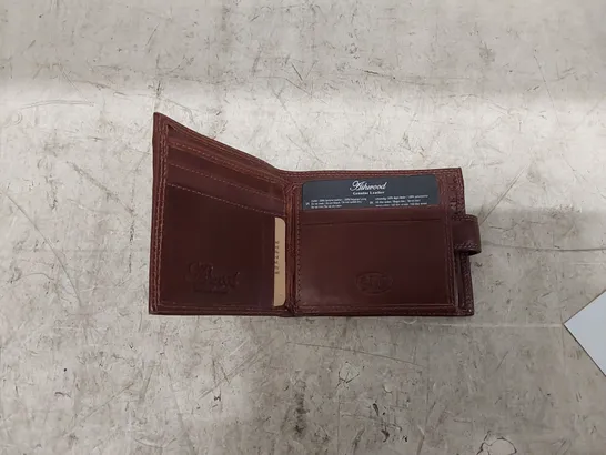 BOXED ASHWOOD LEATHER WALLET IN TAN // FAULTY (1 BOX)