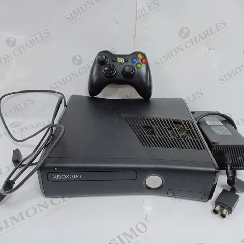 MICROSOFT XBOX 360'S CONSOLE 1439 IN BLACK