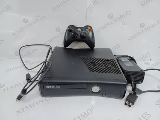 MICROSOFT XBOX 360'S CONSOLE 1439 IN BLACK