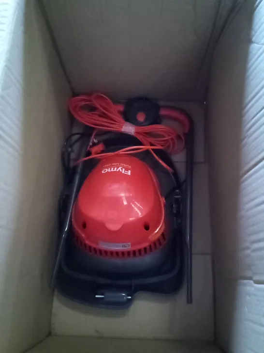 BOXED USED FLYMO HOVER VAC 250W ELECTRIC MOWER