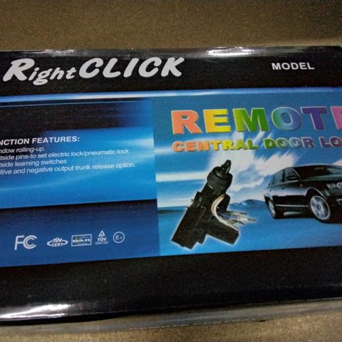 BOXED RIGHT CLICK REMVDHOTE CENTRAL DOOR LOCKING KIT 