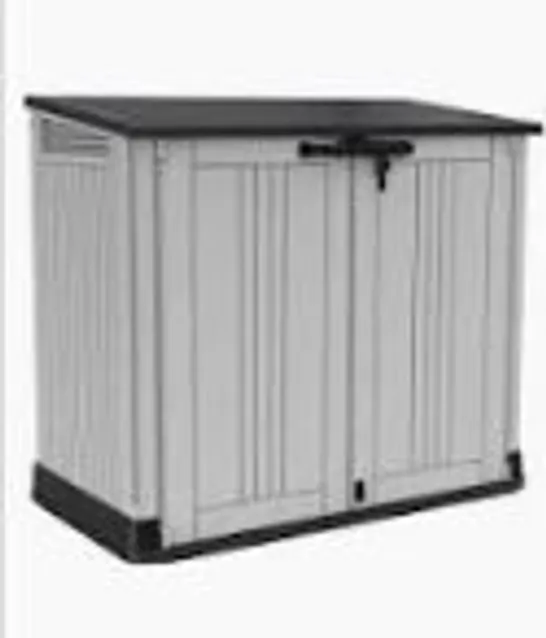 KETER STORE IT OUT LOCKABLE OUTDOOR GARDEN STORAGE BOX 880L BIN STORE - COLLECTION ONLY