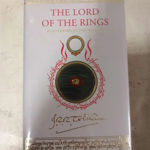 SEALED THE LORD OF THE RINGS ILLUSTRATED BY THE AUTHOR J.R.R. TOLKEIN