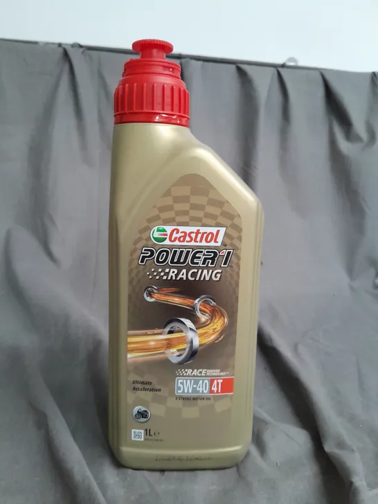 CASTROL POWER 1 RACING OIL 5W-40 4T 1L - COLLECTION ONLY 