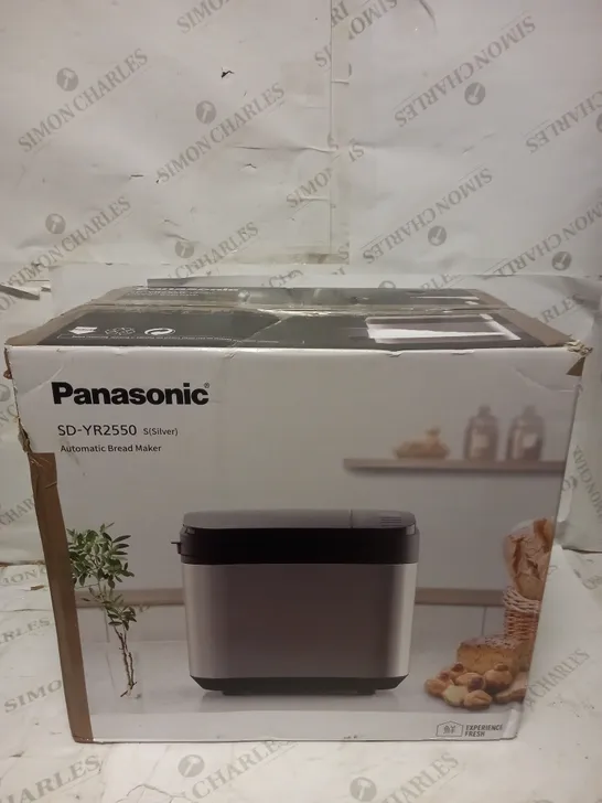 PANASONIC AUTOMATIC BREAD MAKER SILVER