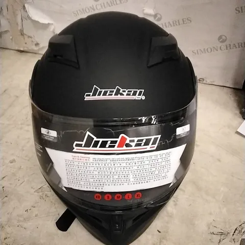 2XL MOTORCYCLE HELMET MATTE BLACK