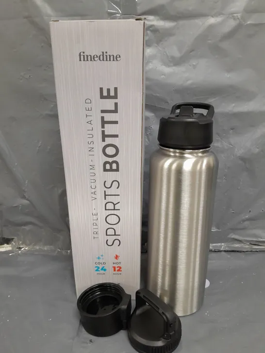 BOXED FINEDINE TRIPLE-INSULATED STAINLESS STEEL WATER BOTTLE 