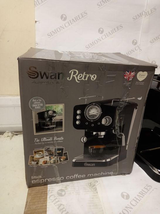 SWAN PUMP ESPRESSO COFFEE MACHINE