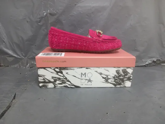 MODA IN PELLE FRANCESCA LOAFERS PINK SIZE 3