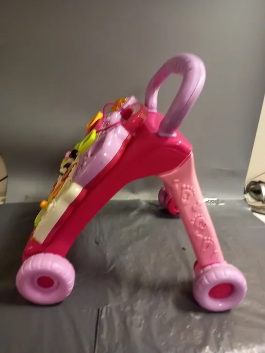 VTECH FIRST STEPS BABY WALKER IN PINK