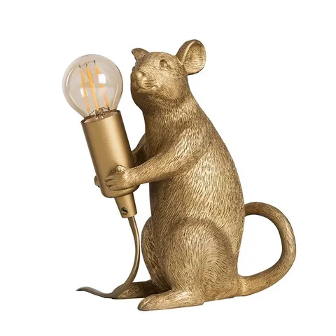 BOXED RAYMOND RAT 20CM TABLE LAMP BASE COLOUR: METALLIC