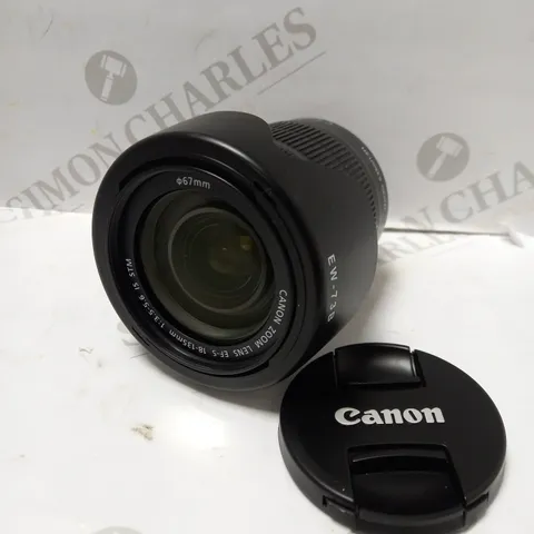 CANON EFS 18 - 135 MM LENS