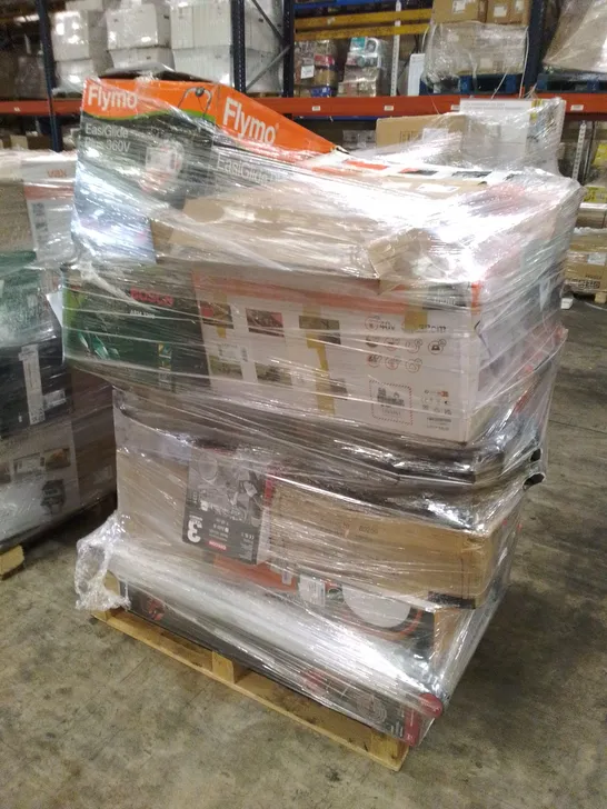 PALLET OF APPROXIMATELY 19 UNPROCESSED RAW RETURN HOUSEHOLD AND ELECTRICAL GOODS TO INCLUDE;