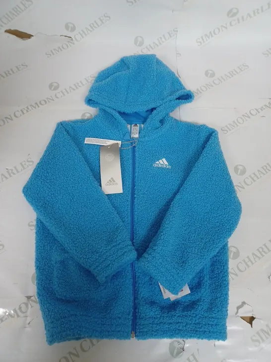 ADIDAS ZIP FLEECE JACKET SIZE 2-3 YEARS