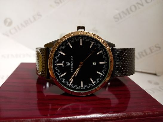 STOCKWELL TWO TONE MESH STRAP WRISTWATCH RRP £650