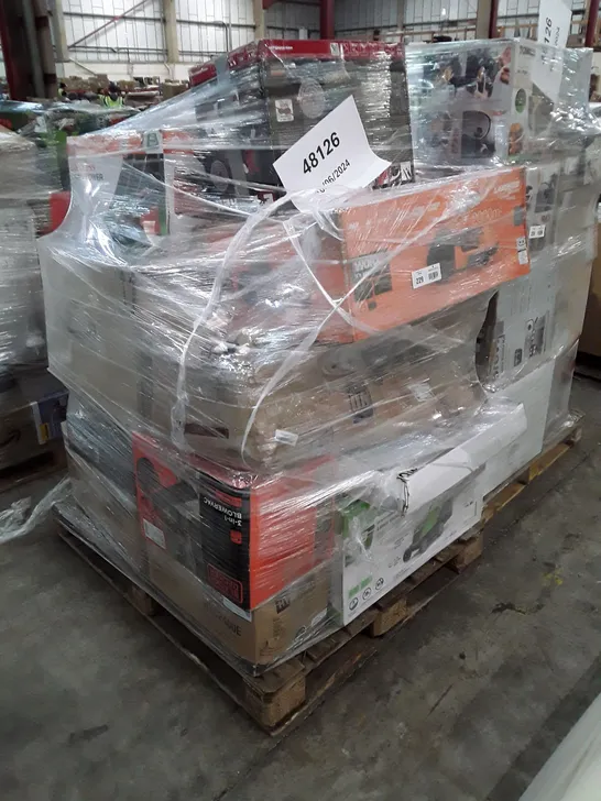 PALLET OF APPROXIMATELY 14 UNPROCESSED RAW RETURN HOUSEHOLD AND ELECTRICAL GOODS TO INCLUDE;