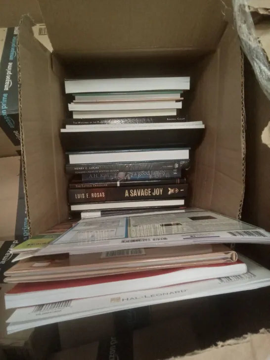 PALLET OF ASSORTED BOOKS AND AUDIBLE CDS