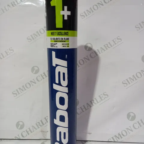 BABOLAT 1+ FEATHER SHUTTLECOCKS