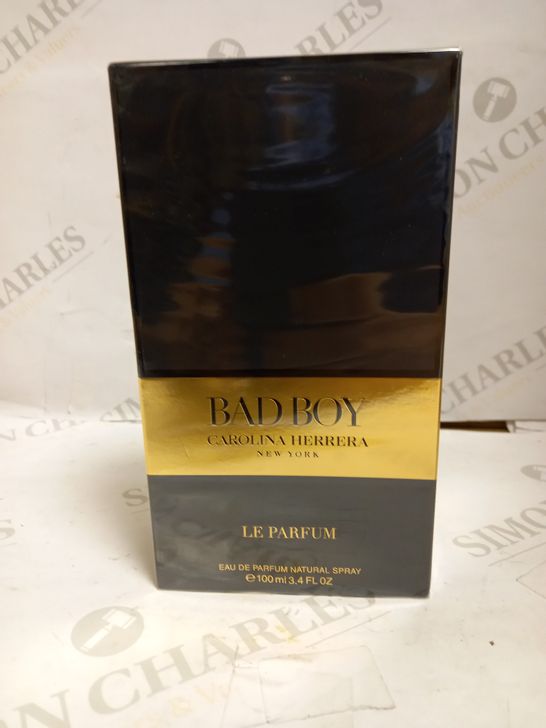 BOXED AND SEALED BAD BOY CAROLINA HERRERA NEW YORK LE PARFUM 100ML