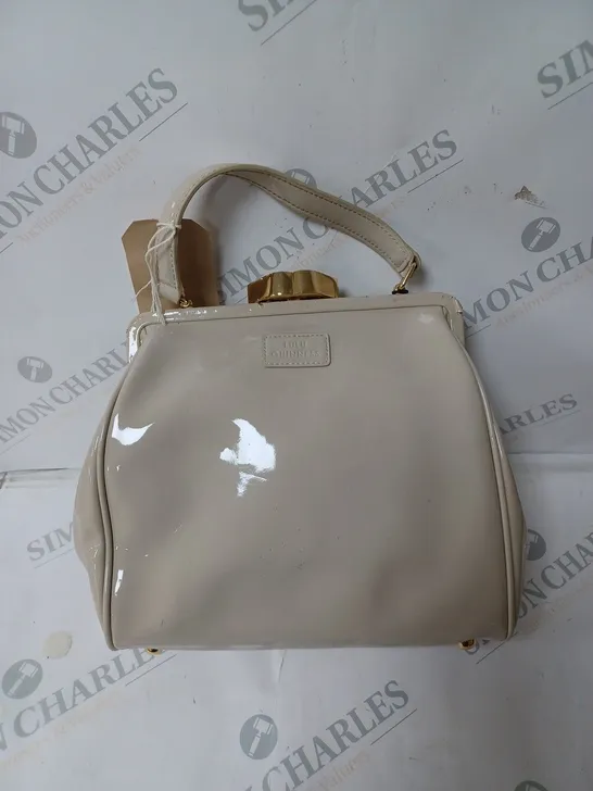 LULU GUINNESS CREAM BAG