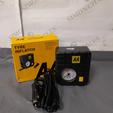 BOXED AA TYRE INFLATOR