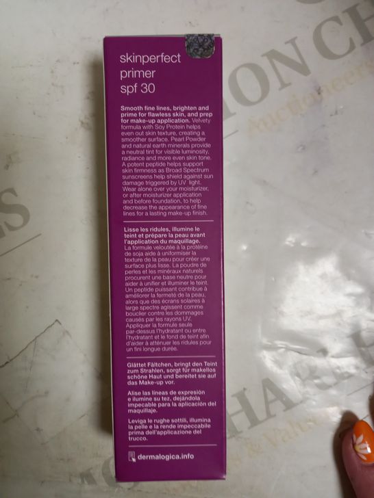 BOXED AND SEALED - DERMALOGICA - SKINPERFECT PRIMER WITH SPF 30 - 22 ML