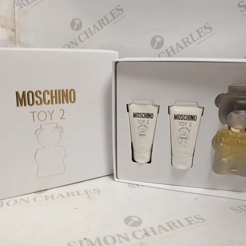 BOXED MOSCHINO TOY 2 GIFT SET