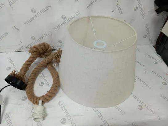 NAVE ROPE 1-LAMP CEILING LIGHT 