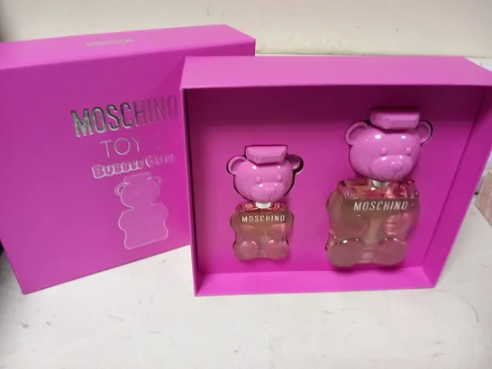 BOXED MOSCHINO TOY 2 BUBBLE GUM EAU DE TOILETTE GIFT SET