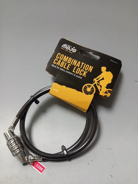 MOJO COMBINATION CABLE LOCK 