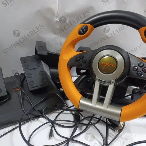 BOXED PXN PRO RACING WHEEL 